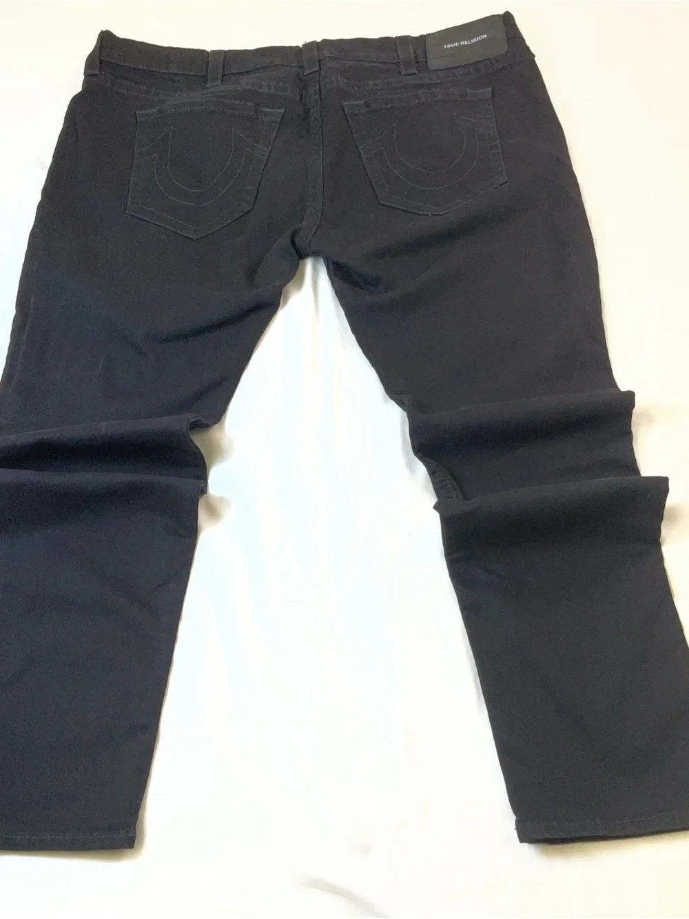 True Religion Black Men's Slim Jeans Rocco